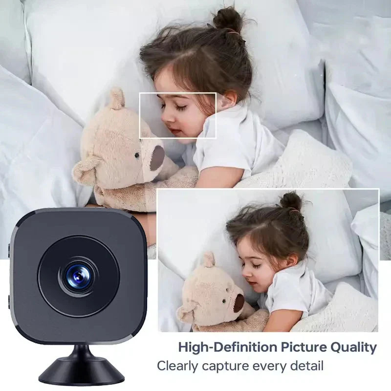 Compact Mini | Wireless Security Camera with Night Vision | 1080P HD for Effortless Home Surveillance 2