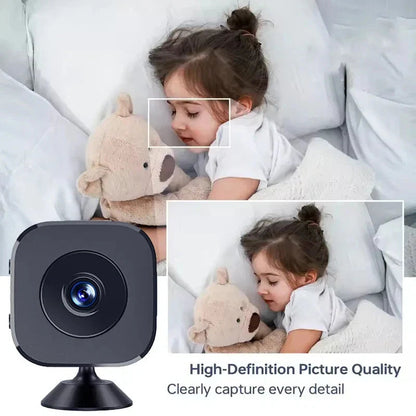 Compact Mini | Wireless Security Camera with Night Vision | 1080P HD for Effortless Home Surveillance 2