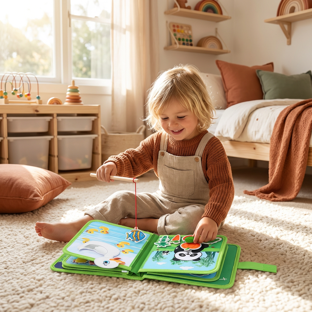 Touch and Feel Animal Storybook Range in Eight Themes with Interactive Pages for Reading at Home or Away