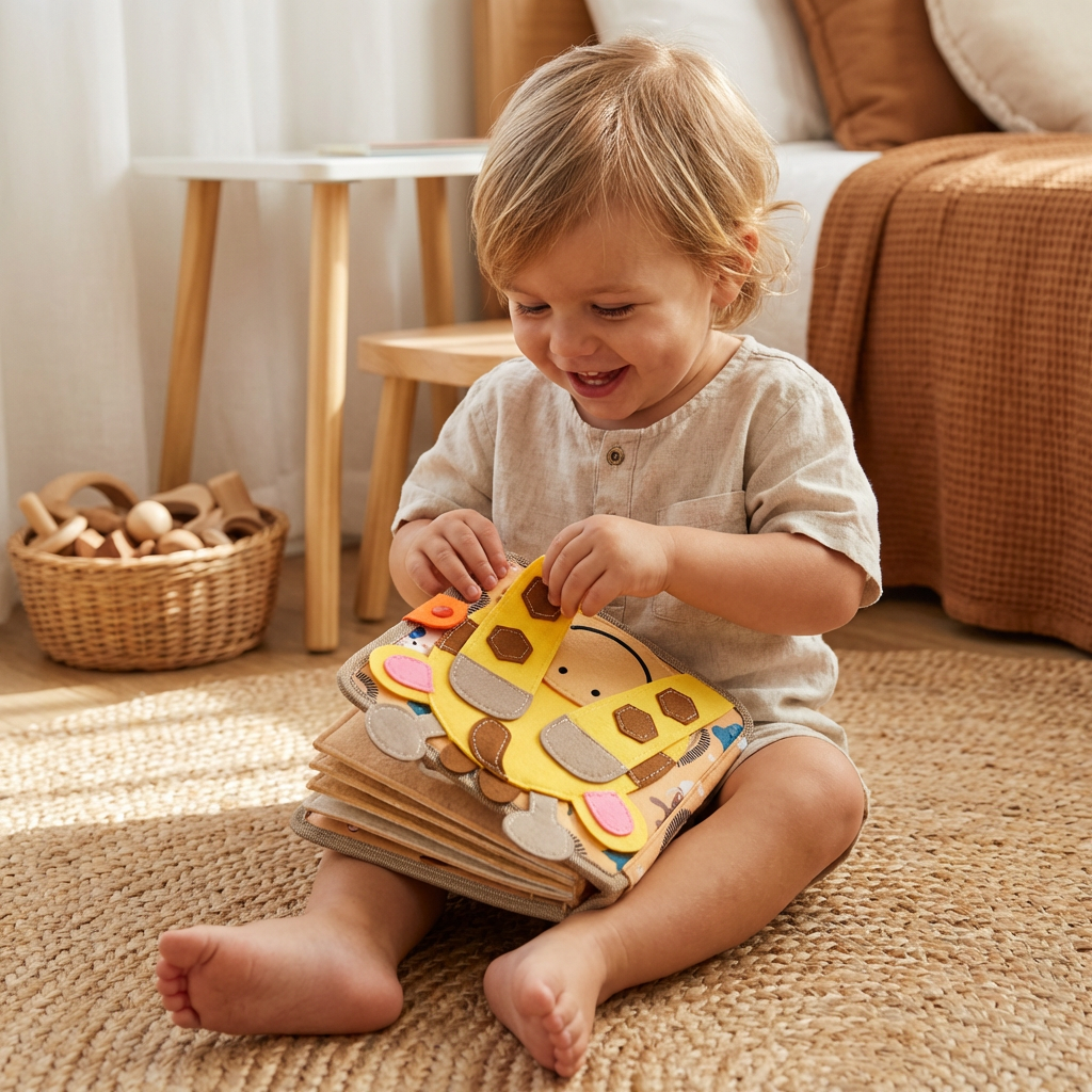 Touch and Feel Animal Storybook Range in Eight Themes with Interactive Pages for Reading at Home or Away