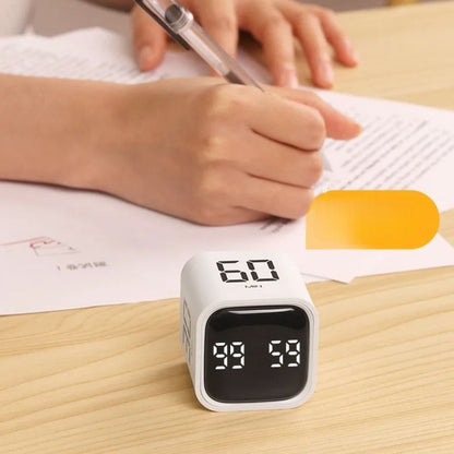 Smart Cube Timer with Gravity Sensing and LED Display