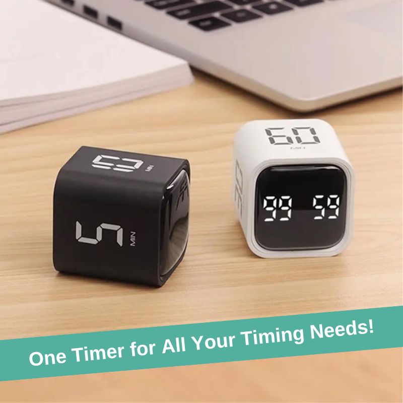 Cube Timer Box Smart Cube Timer with Gravity Sensing and LED Display – Feanatic