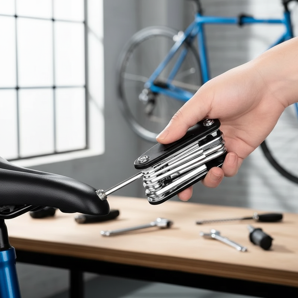 16 in 1 Socket Wrench with Rotating Head and Textured Grip Handle