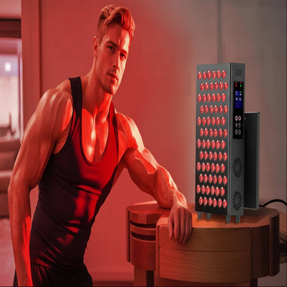 Red Light Therapy Panel with 660nm and 850nm Wavelengths for Facial and Body Care