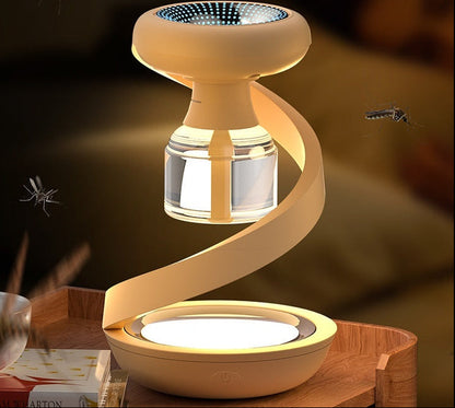 Mosquito Repellent Device with Rechargeable Battery and Smart Timer, Built in LED Light