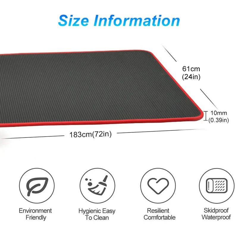 Premium Yoga Mat  Extra Thick Anti-Slip Eco-Friendly Design - Product detail 4