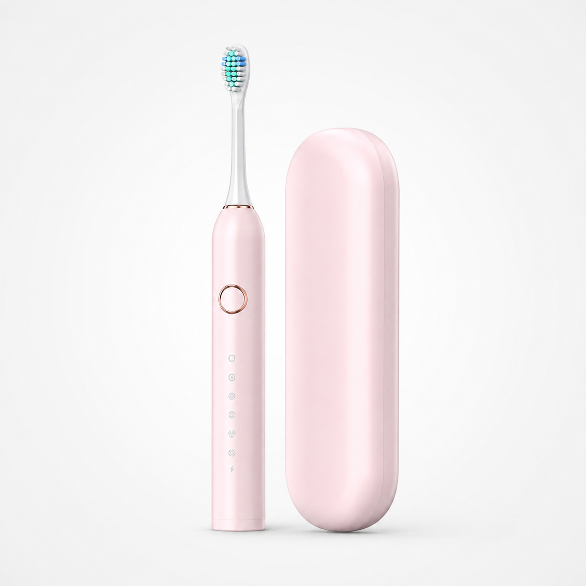 Sonic Electric Toothbrush with Built In Timer and Four Replacement Heads, IPX7 Rated