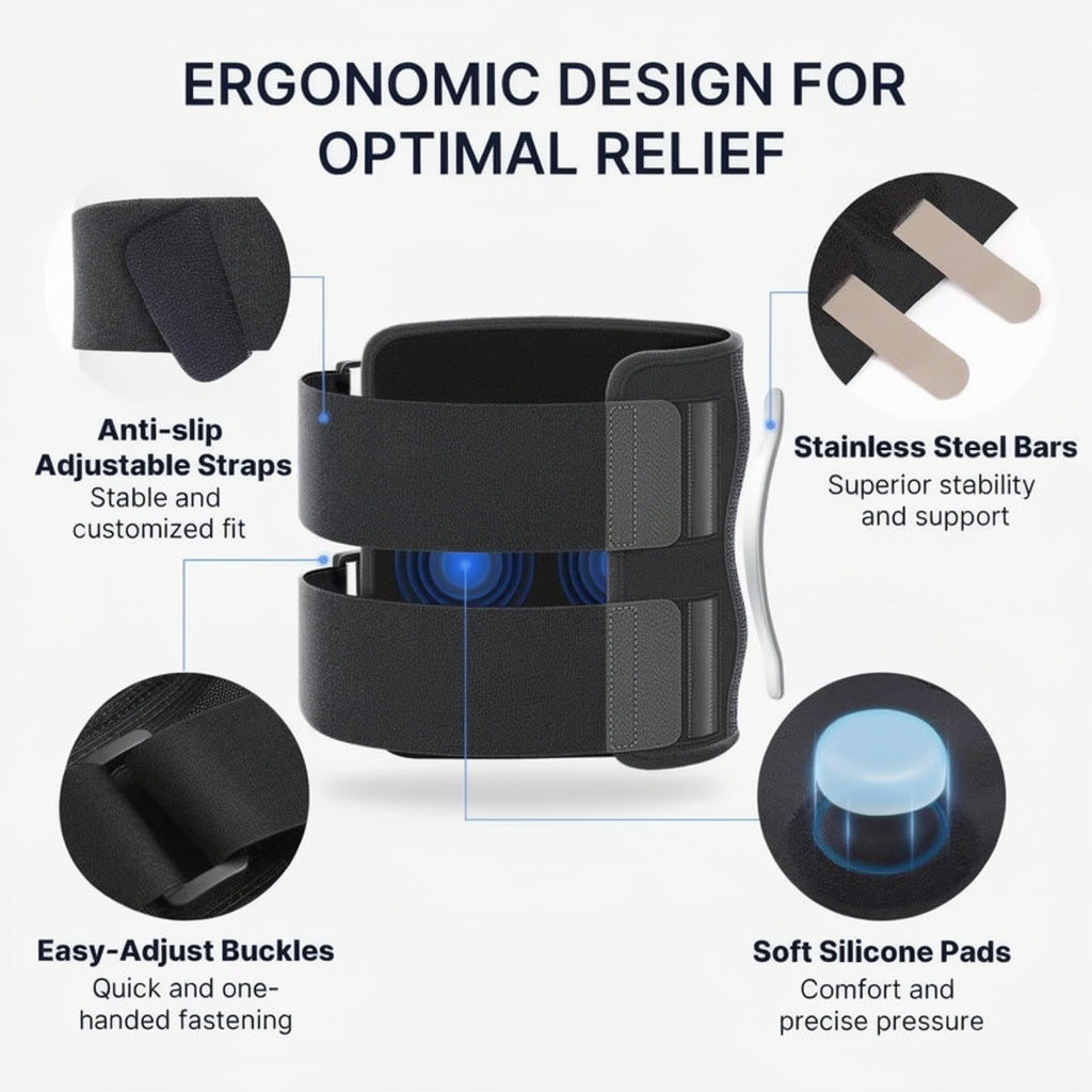 Knee Brace Support for Sciatica Pain and Leg Stability
