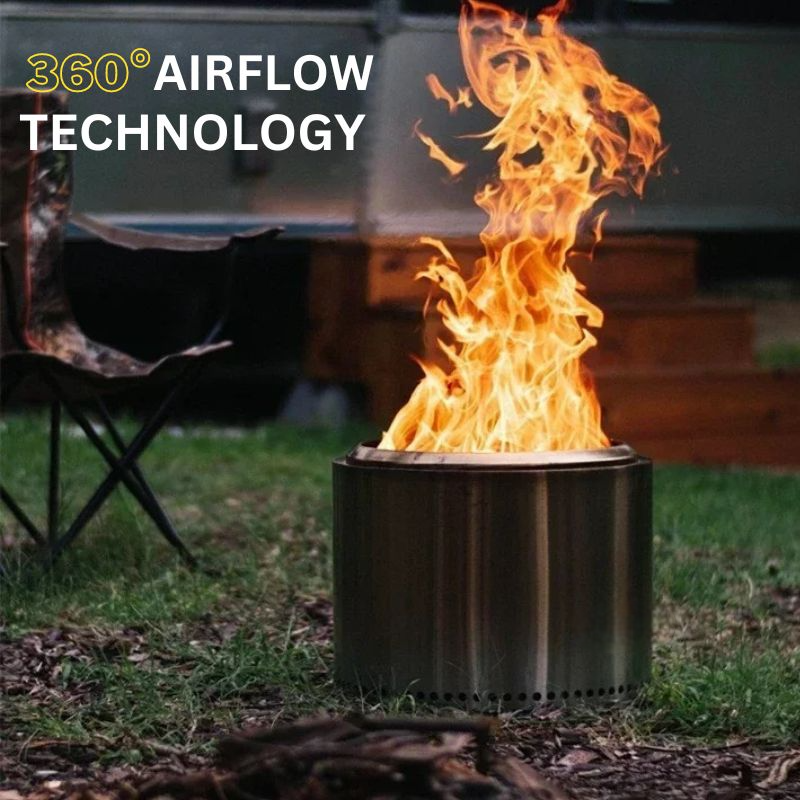 Portable Smokeless Fire Pit