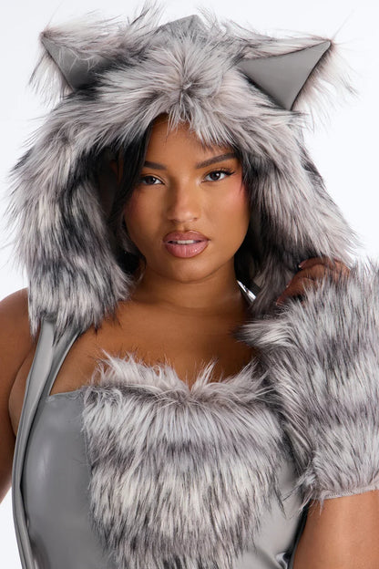 Cold Weather Character Set with Textured Accents and Gloves