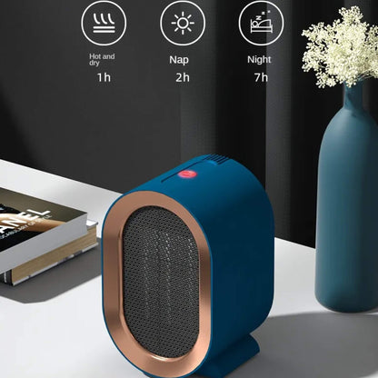 Portable Electric Space Heater with Programmable Timer and Quiet Fan Operation