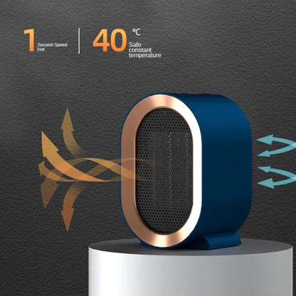 Portable Electric Space Heater with Programmable Timer and Quiet Fan Operation