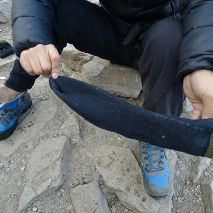 Waterproof Socks, Breathable Hiking Wading Outdoor Crew Socks, Warm Unisex