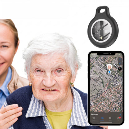 Seniors GPS Tracker, Waterproof GPS Tracking Device with Live Location Updates for Elderly Safety