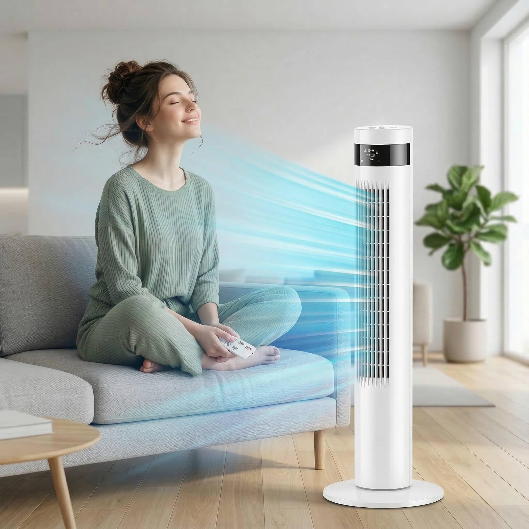 Standing Portable AC Unit Air Conditioner for Home and Office, Bladele ...