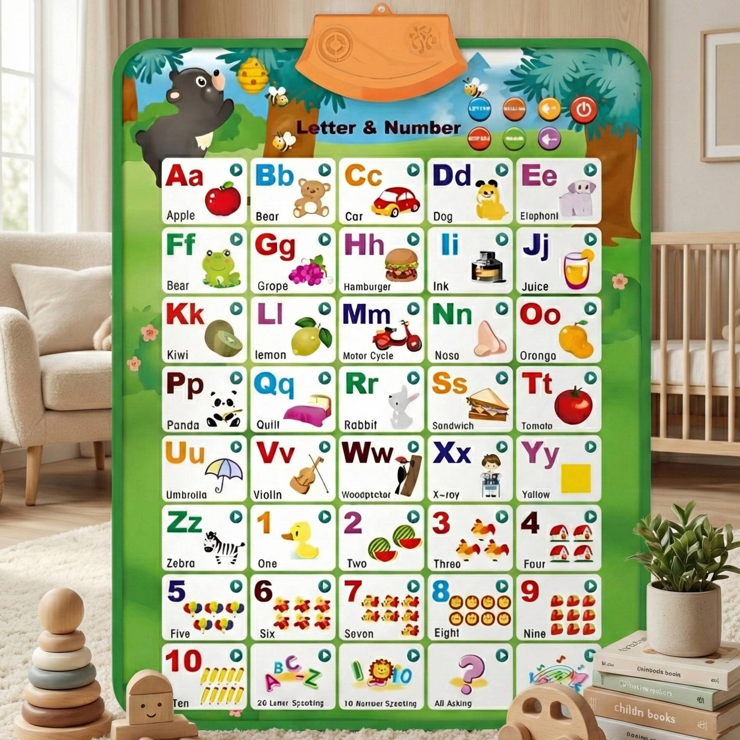 Alphabet Interactive Toy Learn Alphabet Fast