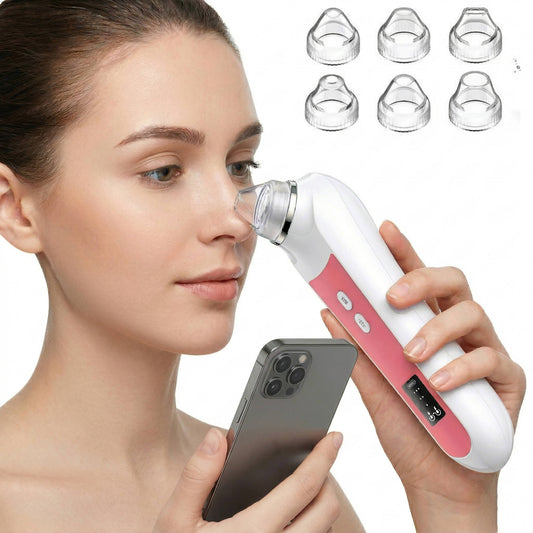 Blackhead Remover Vacuum with Camera, USB Interface Type Pore Vacuum, Black Head Extractions Tool