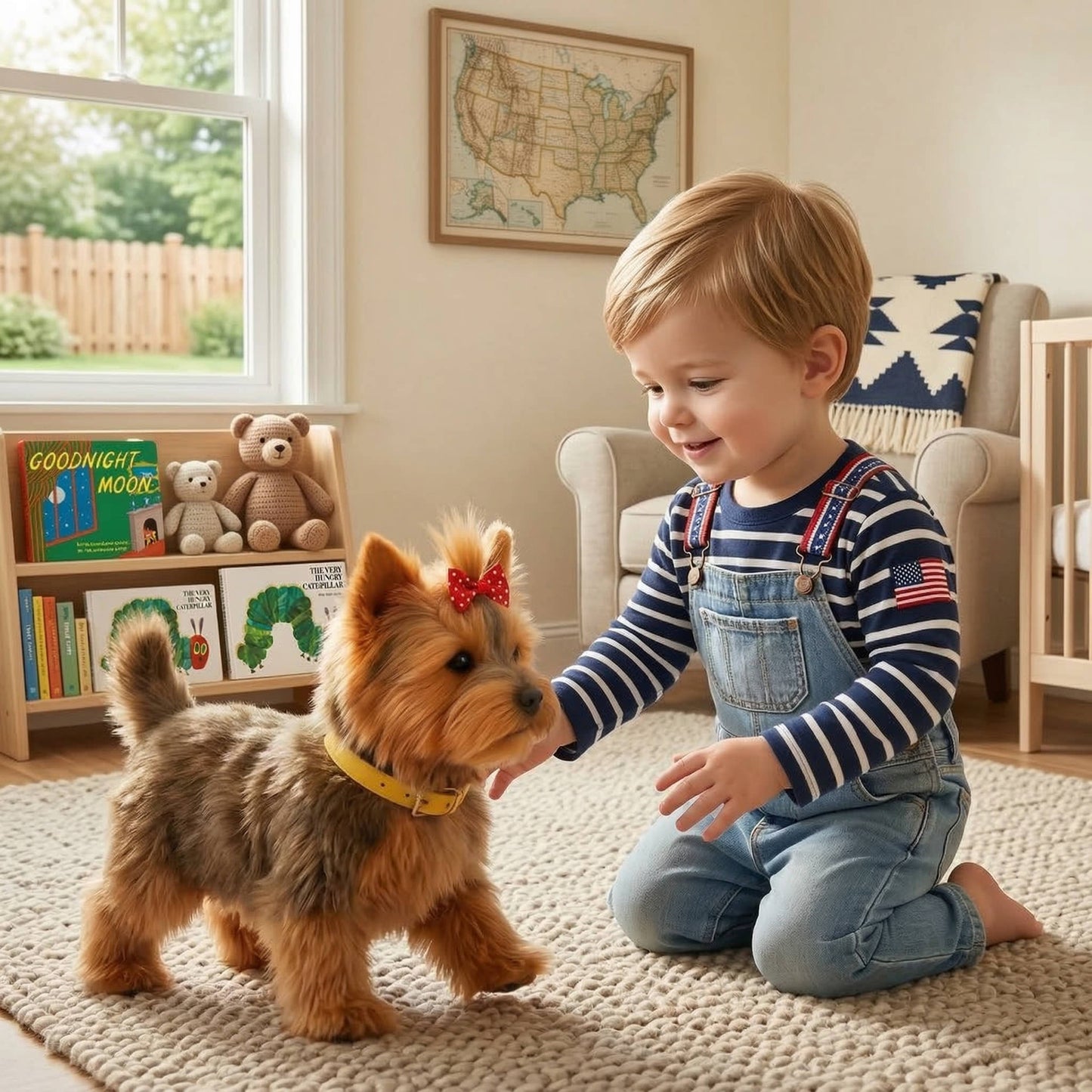 Realistic Interactive Dog Robot, Walking, Barking & Wagging Dog