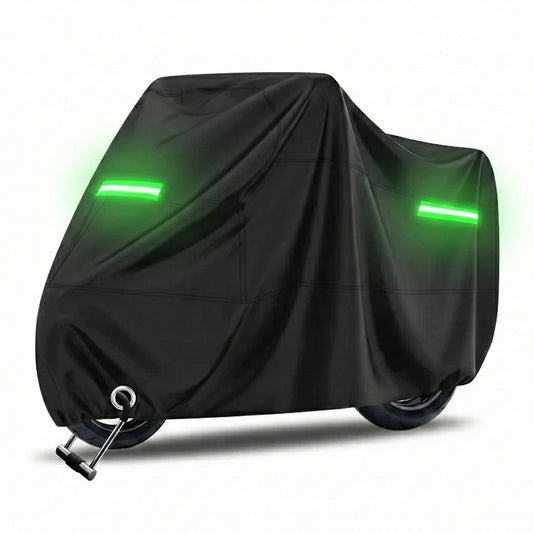 Waterproof Universal Motorcycle Cover for Outdoor Use, Dustproof, Sun Protection