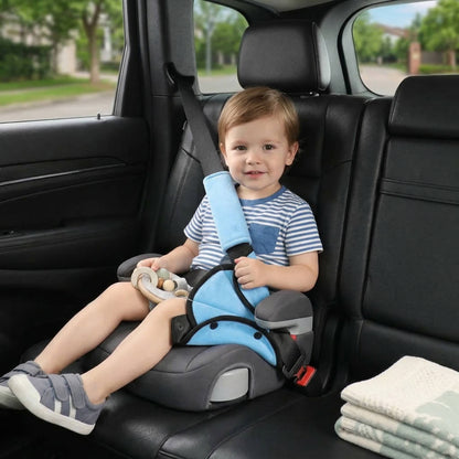 Portable Child Travel Seat Safety Harness, Universal Anti Neck Positioner for Kids