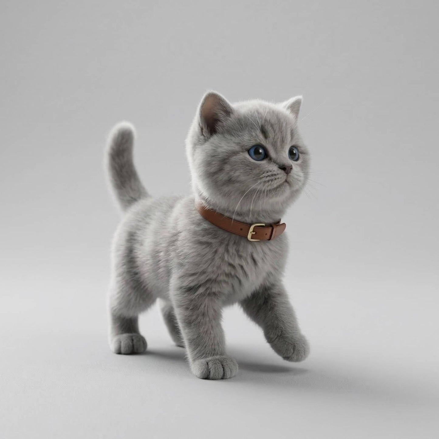 Realistic Interactive Tabby Robot Kitten, Walking & Meowing Robot Cat