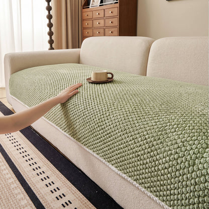 Luxury Couch Cover, Thick Removable Washable Sofa Protector, Non Slip Pet Friendly Slipcover for Sectional Loveseat