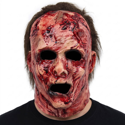 Halloween Mask, Scary Bloody Horror Mask for Halloween Cosplay Parties and Costume Events