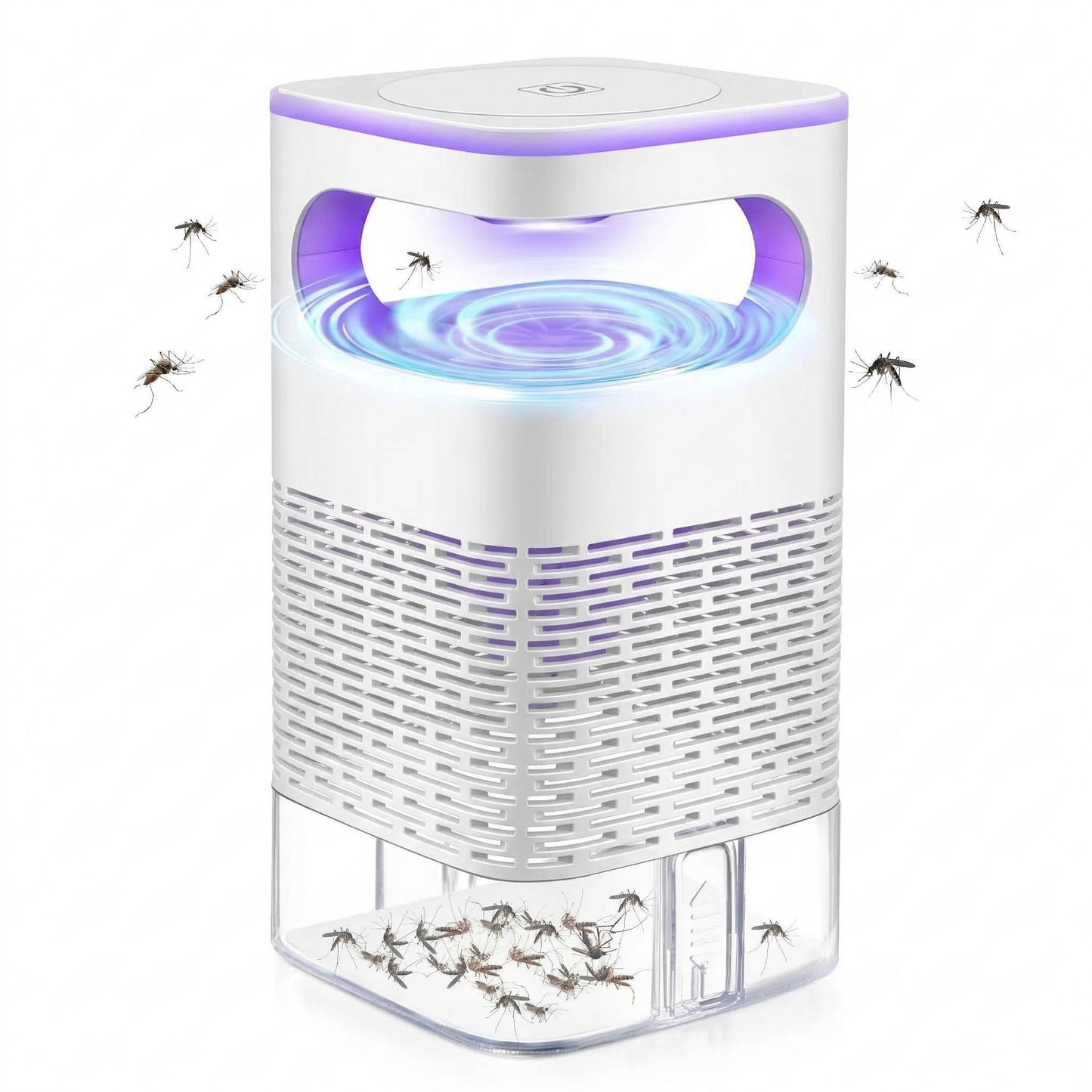 UV Mosquito Bug Trap Zapper with Auto Suction to Catch Bug Mosquito Moths Gnats, Indoor