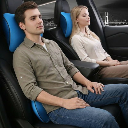Lumbar Back and Neck Pillow Support Cushion for Car