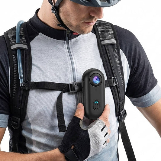 Bike Camera Mini Action Cam with Magnetic Mount Kit