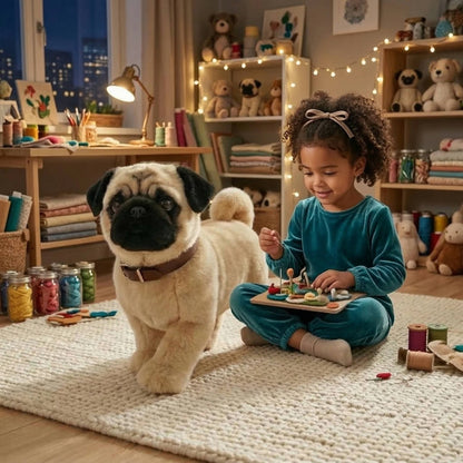 Realistic Interactive Dog Robot, Walking, Barking & Wagging Dog
