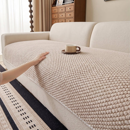 Luxury Couch Cover, Thick Removable Washable Sofa Protector, Non Slip Pet Friendly Slipcover for Sectional Loveseat