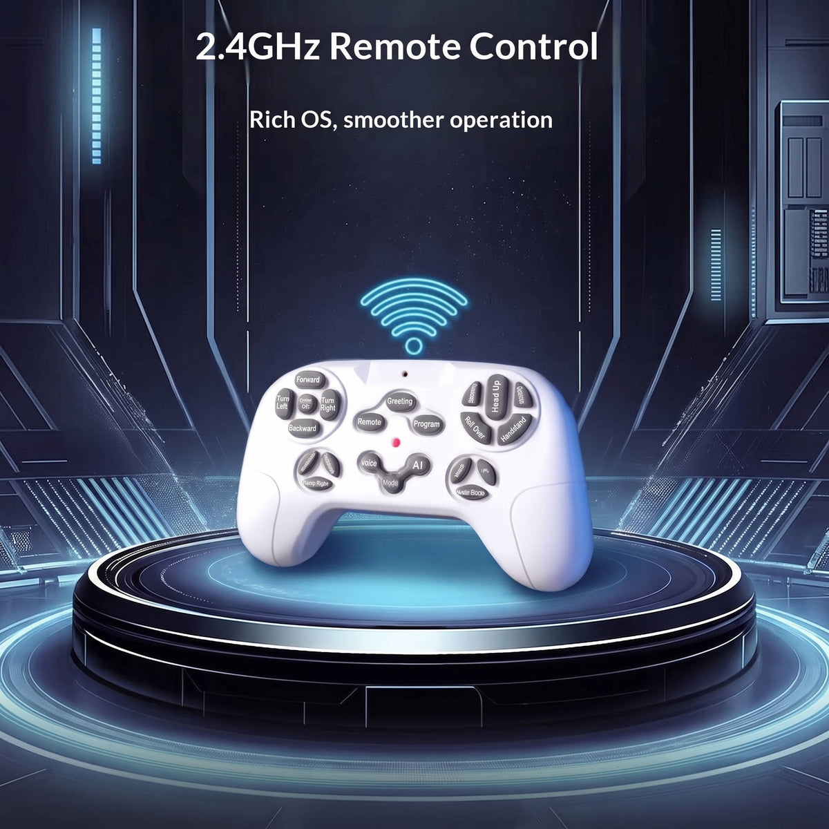 Intelligent Bionic Robot Dog Toy, Electric Remote Control Programmable Robot Dog with Mobile App for Kids