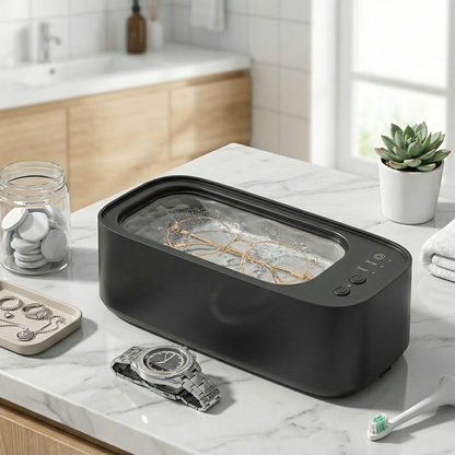 USB Ultrasonic Cleaner High Frequency Vibration Machine for Jewelry, Glasses, Watches & Dentures