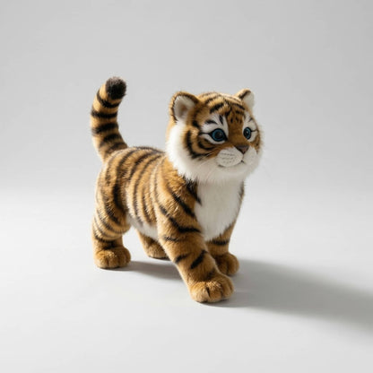 Realistic Interactive Tabby Robot Kitten, Walking & Meowing Robot Cat