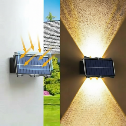 Outdoor Solar Wall Lighting Waterproof with Sensor