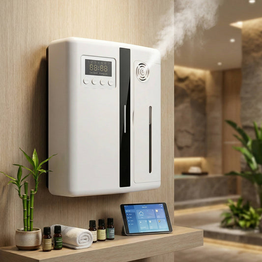 Wall Mounted Smart Bluetooth Aroma Diffuser for Home hotel Lobby & Spa