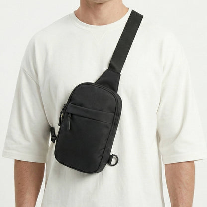 Mens Sling Bag Crossbody Small Chest Bag Lightweight Shoulder Bag