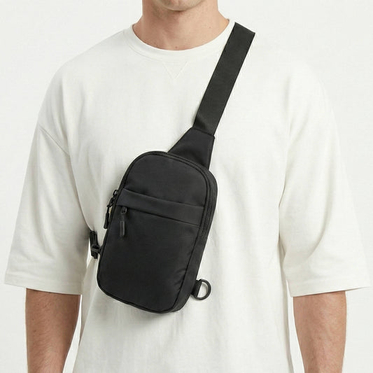 Men's Sling Bag Crossbody Small Chest Bag Lightweight Shoulder Bag