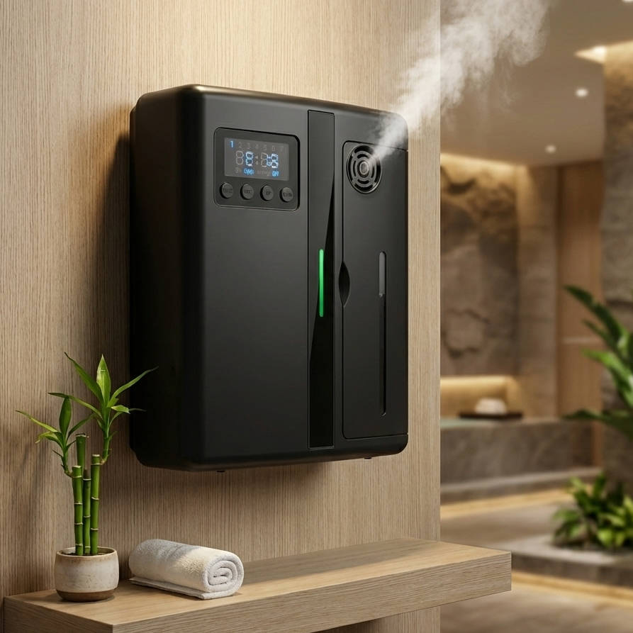 Wall Mounted Smart Bluetooth Aroma Diffuser for Home hotel Lobby & Spa