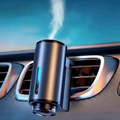 Smart Car Air Freshener Diffuser Waterless, Adjustable Scent Levels, Portable, Natural Perfume, 3 X 0.33 oz