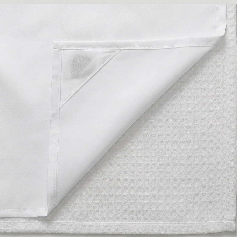 No Hooks Polyester Shower Curtain, Textured Shower Curtain with Snap In Fabric Liner, Waterproof Hotel Luxury Bathroom Curtain