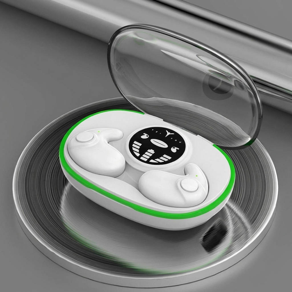 Wireless Sleep Earbuds for Comfort, Bluetooth Noise Reducing Mini Earbuds for Sleeping and Side Sleepers