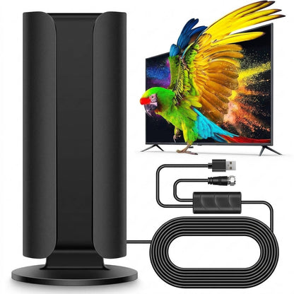 2026 TV Antenna for Smart TV, 5000+ Miles Range Digital HD Indoor Outdoor Antenna with Amplifier Signal Booster, Waterproof Design