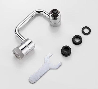 Swivel Faucet Extender with Dual Flow Modes and 1080 Degree Rotation