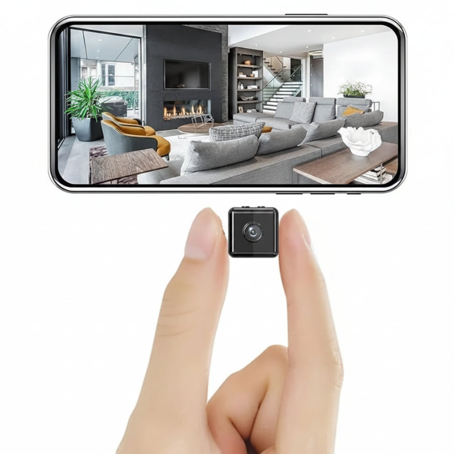 HD Wireless Security Camera with 1080p Resolution, Night Vision, and Weather-Resistant Design for Home Surveillance 0