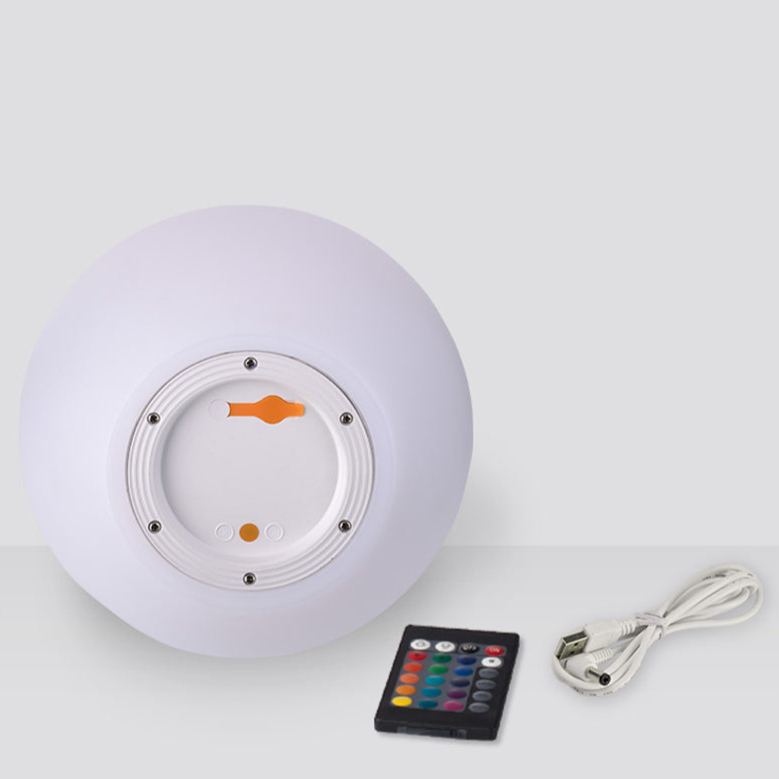 Color Changing LED Orb Lamp with Remote Control and IP65 Weather Rating