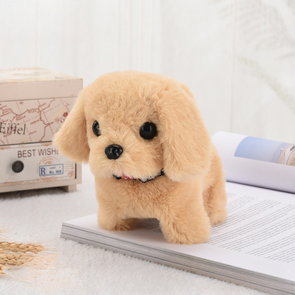 Sound Activated Walking Puppy Toy with Barking and Tail Wagging