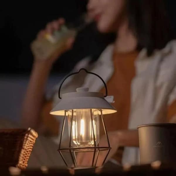 Cordless Rechargeable Table Lamp with Adjustable Color Temperature and 120 Hour Runtime for Dining