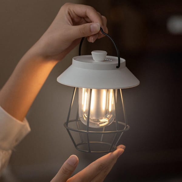 Cordless Rechargeable Table Lamp with Adjustable Color Temperature and 120 Hour Runtime for Dining